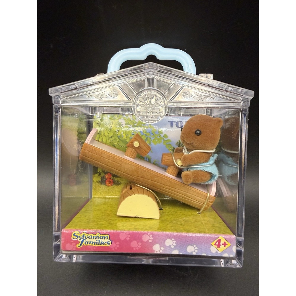 Vintage Sylvanian Families Baby Beaver Seesaw TOMY UK Ref. 3319 Sealed 2005